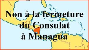 Pétition contre la fermeture du consulat de Managua