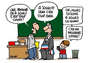 jeudi 14 novembre : contre la réforme des rythmes scolaires