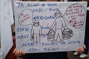 Bezons la mobilisation contre la réforme scolaire continue