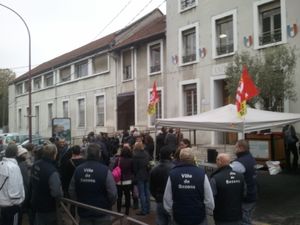 Mardi 18 novembre : Les agents de Bezons fortement mobilisés