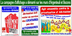 Privatisation AB- HABITAT C’est TOUJOURS NON !!!