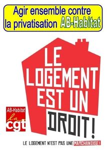 AB HABITAT : Rassemblement devant le CIG Jeudi 5 novembre