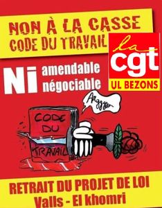 Jeudi 17 mars contre la loi El Kormi, répétition avant LA JOURNEE D'ACTION DU 31 MARS