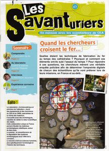 Les savanturiers du CEA N°7 est sorti : Quand les chercheurs croisent le fer.