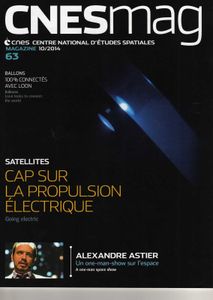 Le CNES Mag N°63 est sorti.