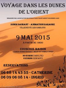 Soiree couscous du 9 Mai 2015