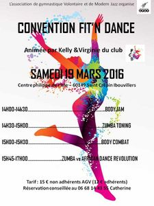 Evènement FIT'N DANCE AGV