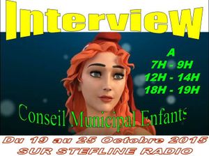 Le Conseil Municipal Enfants sur STEFLINE RADIO