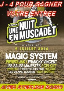 J-4, pour gagner votre entrée Pour ce Festival!!!