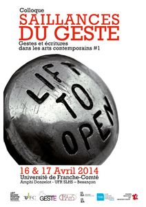 SaillanCeS du geSte (artS viSuelS, danSe, performanCe)