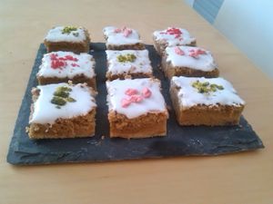 Petits moelleux au thé matcha