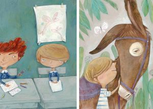Una vita da somaro, texte de Daniela VALENTE, illustrations de Flavia SORRENTINO