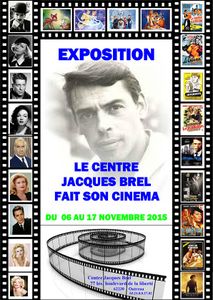 EXPO Le centre Jacques Brel fait son cinéma