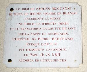 L’église de BLANOT (Côte d’Or), un lieu chargé d’histoire et de spiritualité