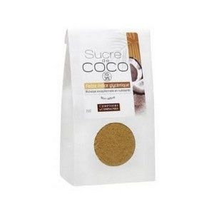 Le sucre de coco non raffiné