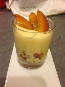 Tiramisu aux abricots et spéculoos