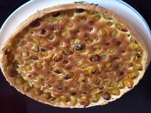 Tarte alsacienne à la mirabelle