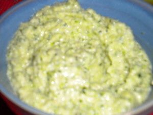 Pesto de courgettes