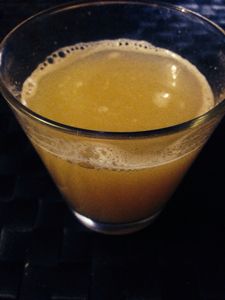 Jus de pommes-banane