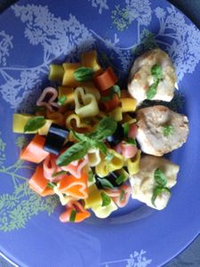 Poulet au beurre de wasabi