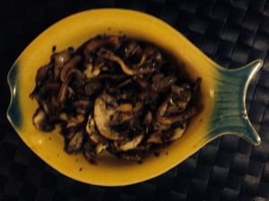 Poêlée de champignons trop bon!