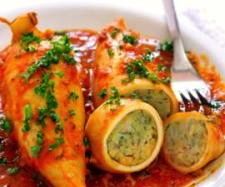 Encornets farcis à la Sicilienne