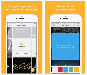 Votre histoire toujours avec vous ! Monogram de @MOO #AppArtist