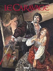 couverture de la BD Le Caravage de Milo Manara