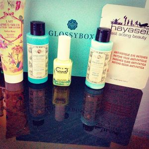 GLOSSYBOX DE JUILLET bof ! bof !