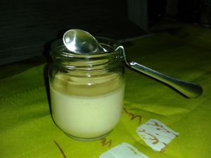 Crème onctueuse au lait de coco