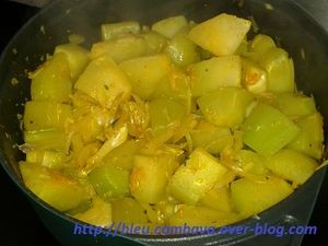 Gratin de chouchous au saumon