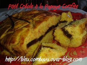 Pâté Créole à la Papaye Confite (Réunion)
