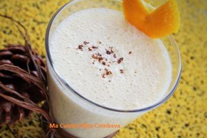 Smoothie d'Automne- Orange, Crème de Marron Vanillée