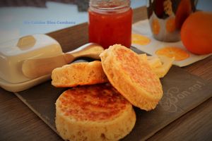 Crumpets, So British mais...à la Vanille Bourbon!