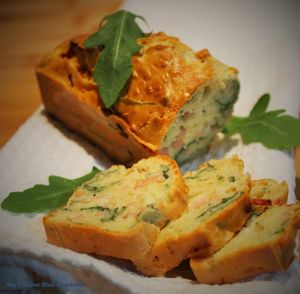 Cakes Apéritifs Poulet-Roquette