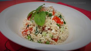 Taboulé de Semoule de Chou Fleur