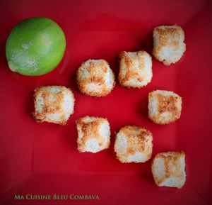 Rochers Coco Vanille et Citron Vert