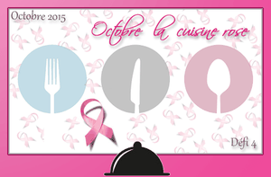 Tartare de Daurade Coco Poivre Vert en Habits Roses Pour Octobre Rose