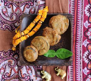 Pakoras d'Aubergine- Beignets d'Aubergine à l'indienne- Inde