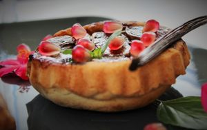 Petites Tatins d’Échalotes à la Vanille Bleue
