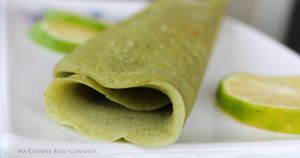 Crêpes au Thé Matcha