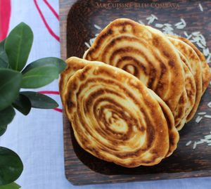 Pancakes à la Farine de Riz et au Lait de Coco