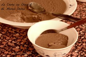La Crème au Chocolat de Mamie Emma
