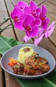 Civet de Pintade à la Créole- Réunion