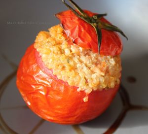 Tomates farcies au Quinoa - Végétarien