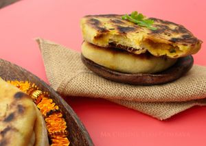 Kulchas Fourrés à la Courge-Petits Pain Fourrés à la Courge-Inde