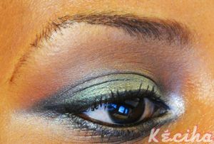 maquillage vert avec la vice 2