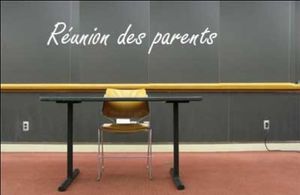 Ma toute première réunion Parents/Professeur