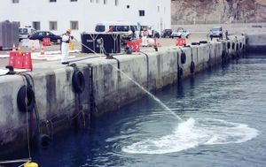Simulation au port Tanger-Med sur la pollution marine: Sécurité tous azimuts