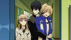 (Riku = mec à droite)